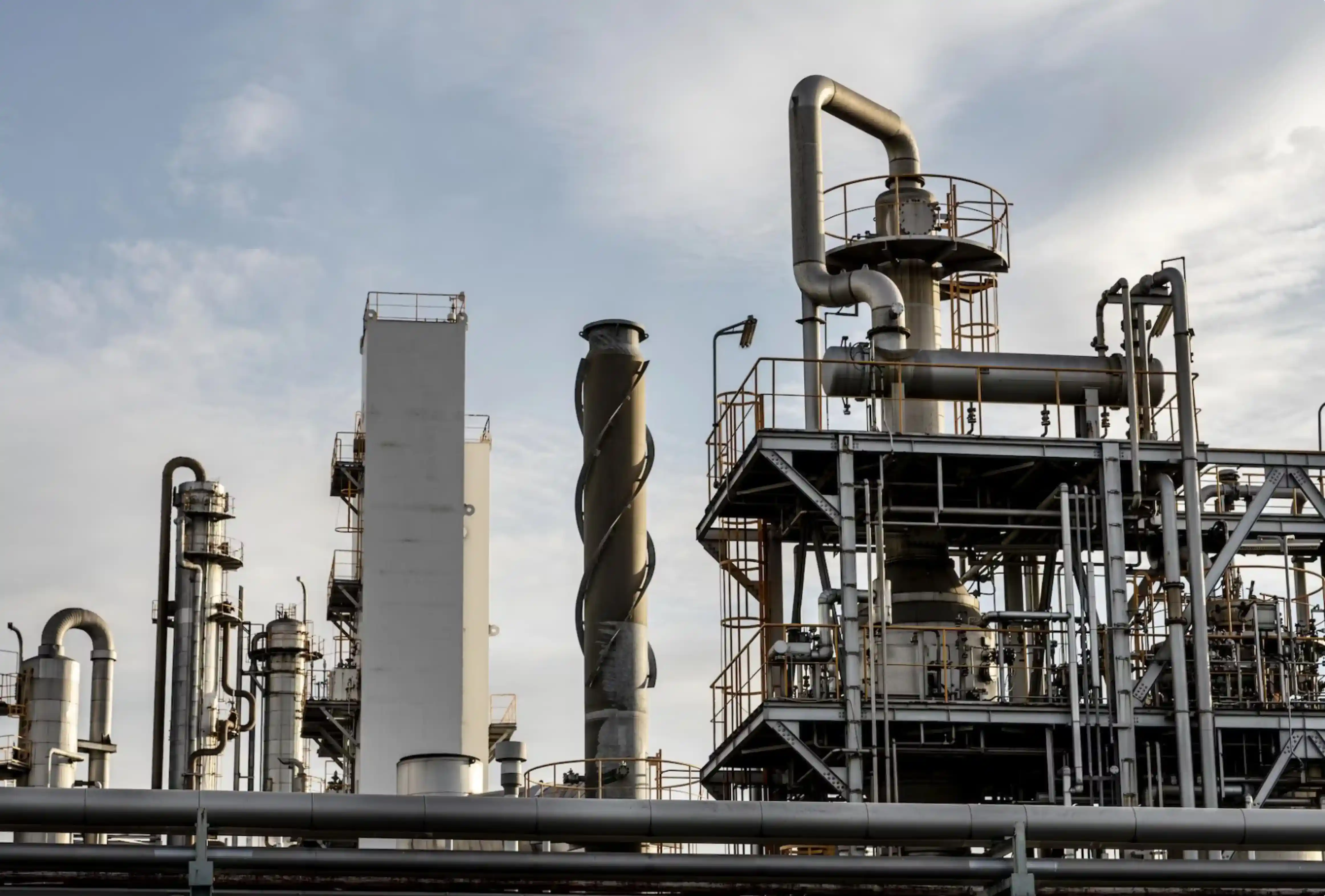 image of gas station